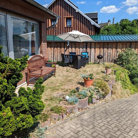 W4 - Urlaubsmagie- Pool, Terrasse, Barbecue Apartment Lichtenhain  Exterior photo