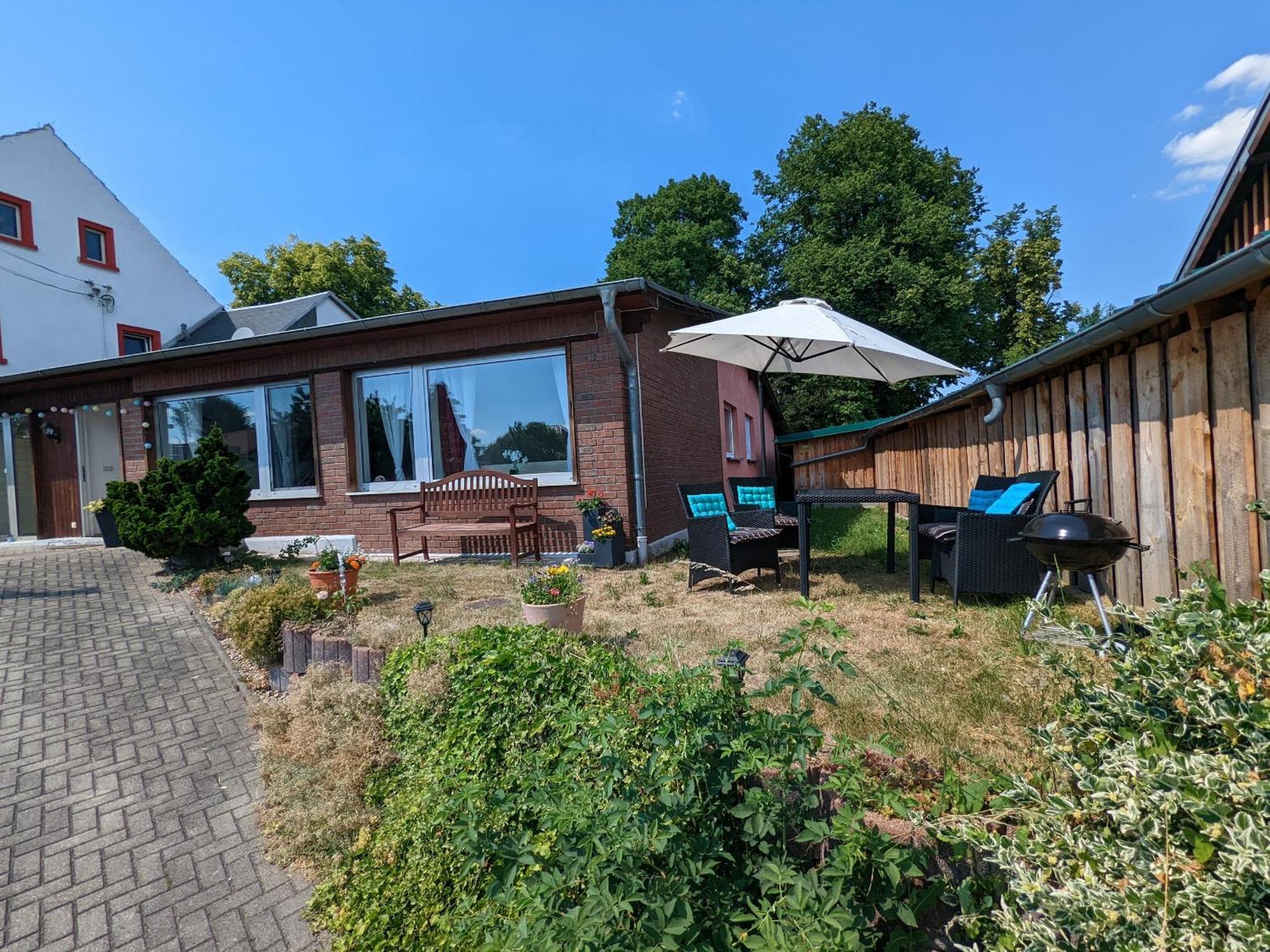 W4 - Urlaubsmagie- Pool, Terrasse, Barbecue Apartment Lichtenhain  Exterior photo
